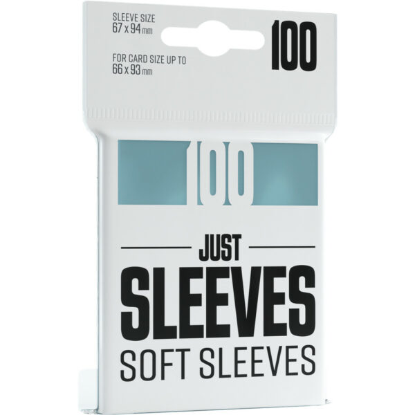 100 Just Sleeves - Soft Sleeves - Gamegenic