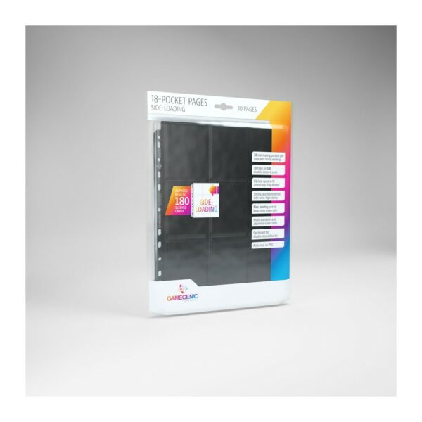 Gamegenic Sideloading 18-Pocket noir