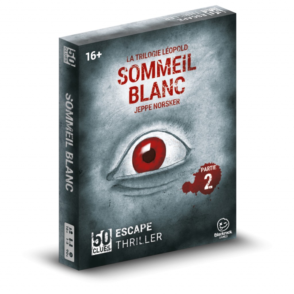 vue de face 50 Clues : Sommeil Blanc