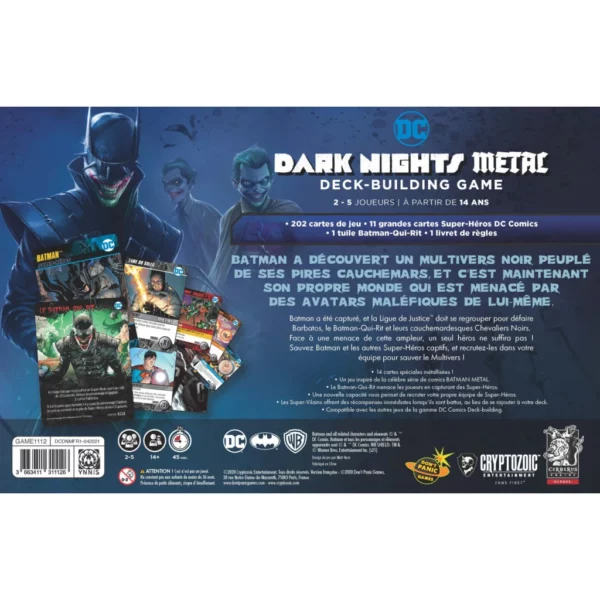 Dark Nights Metal DC Comics Deck-Building Game dos