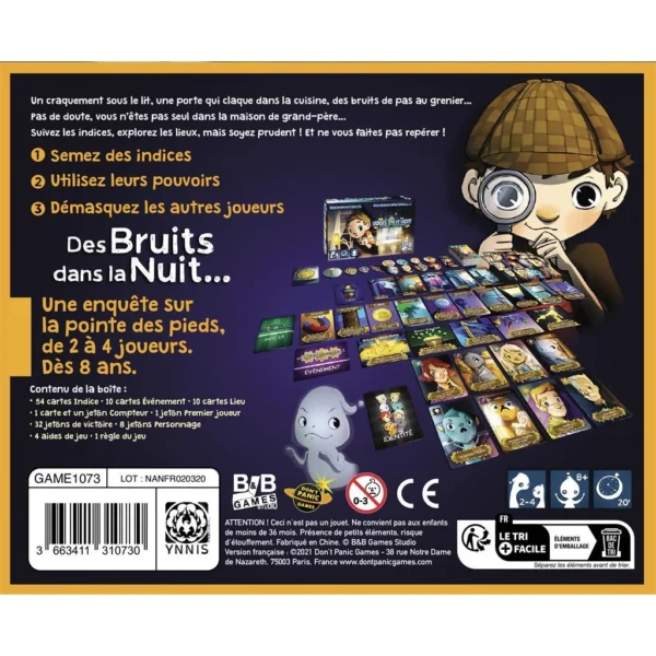 Des Bruits dans la Nuit dos