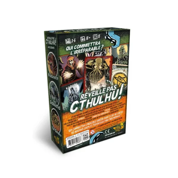 Réveille Pas Cthulhu! dos boite