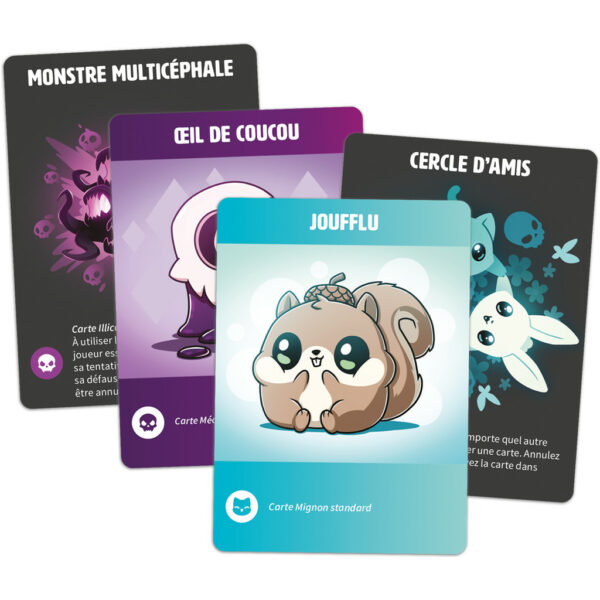 K.O.Tic : Mignons vs Méchants cartes