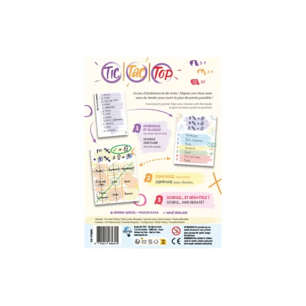 Tic Tac Top dos