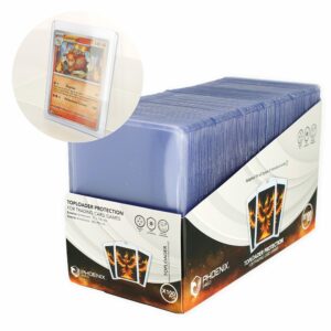 Lot de 100 Top Loaders - PHOENIX SHIELD