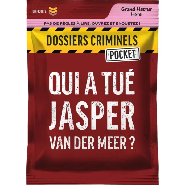 Dossiers Criminels Pocket - Qui a tué Jasper Van Der Meer ?