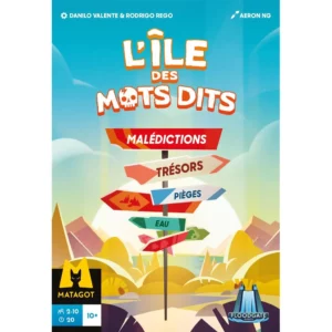 vue de face l'île des mots dits