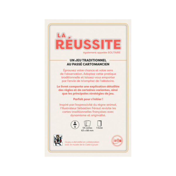 La Réussite - Ferraut boite de dos