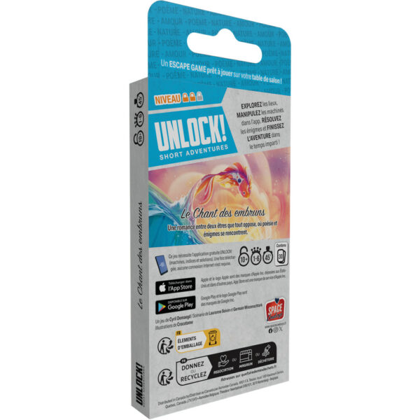 Unlock! Short Adventures - Le chant des Embruns dos